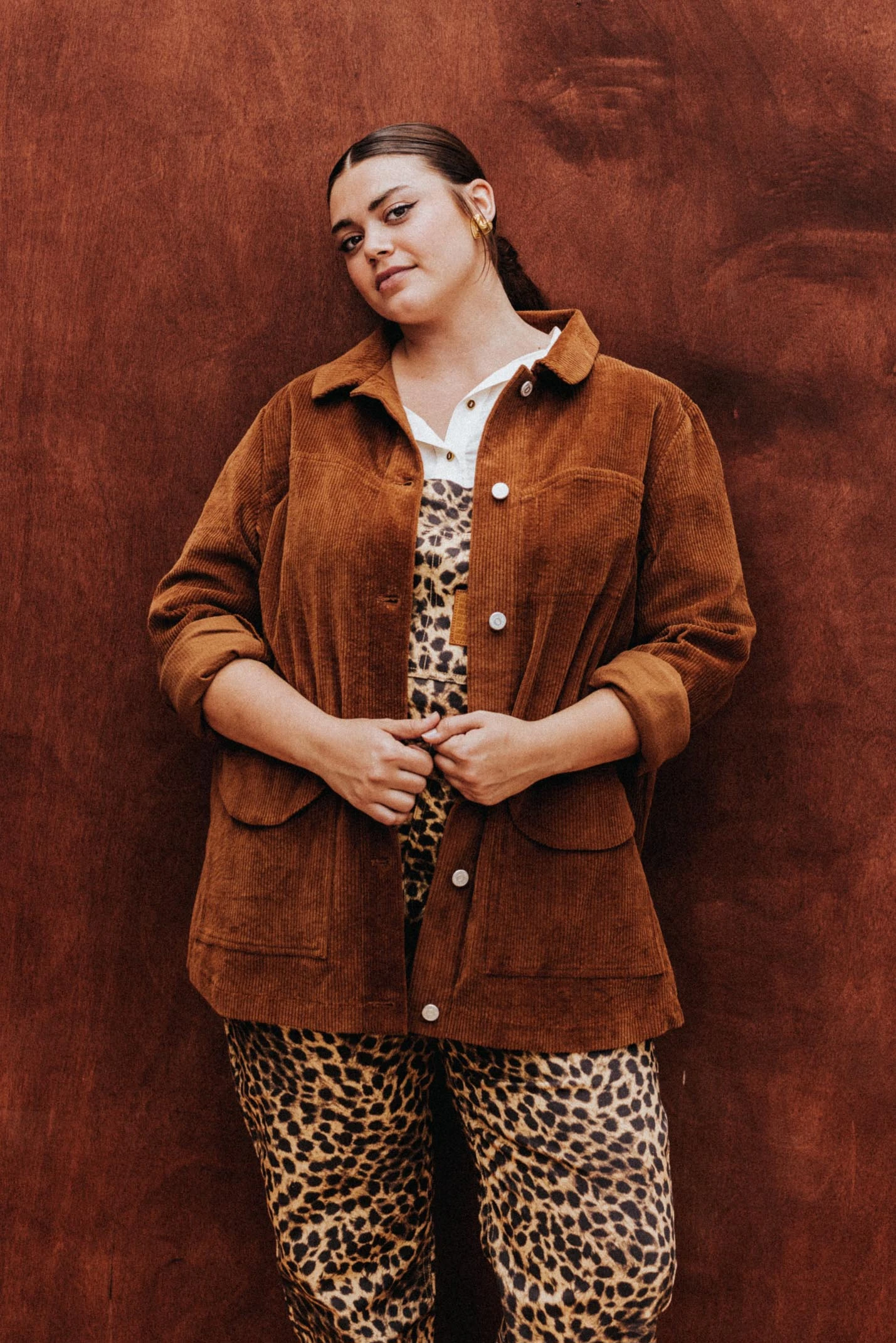 VESTE NINO VELOURS MACCHIATO 7 VESTE NINO VELOURS MACCHIATO – Image 7