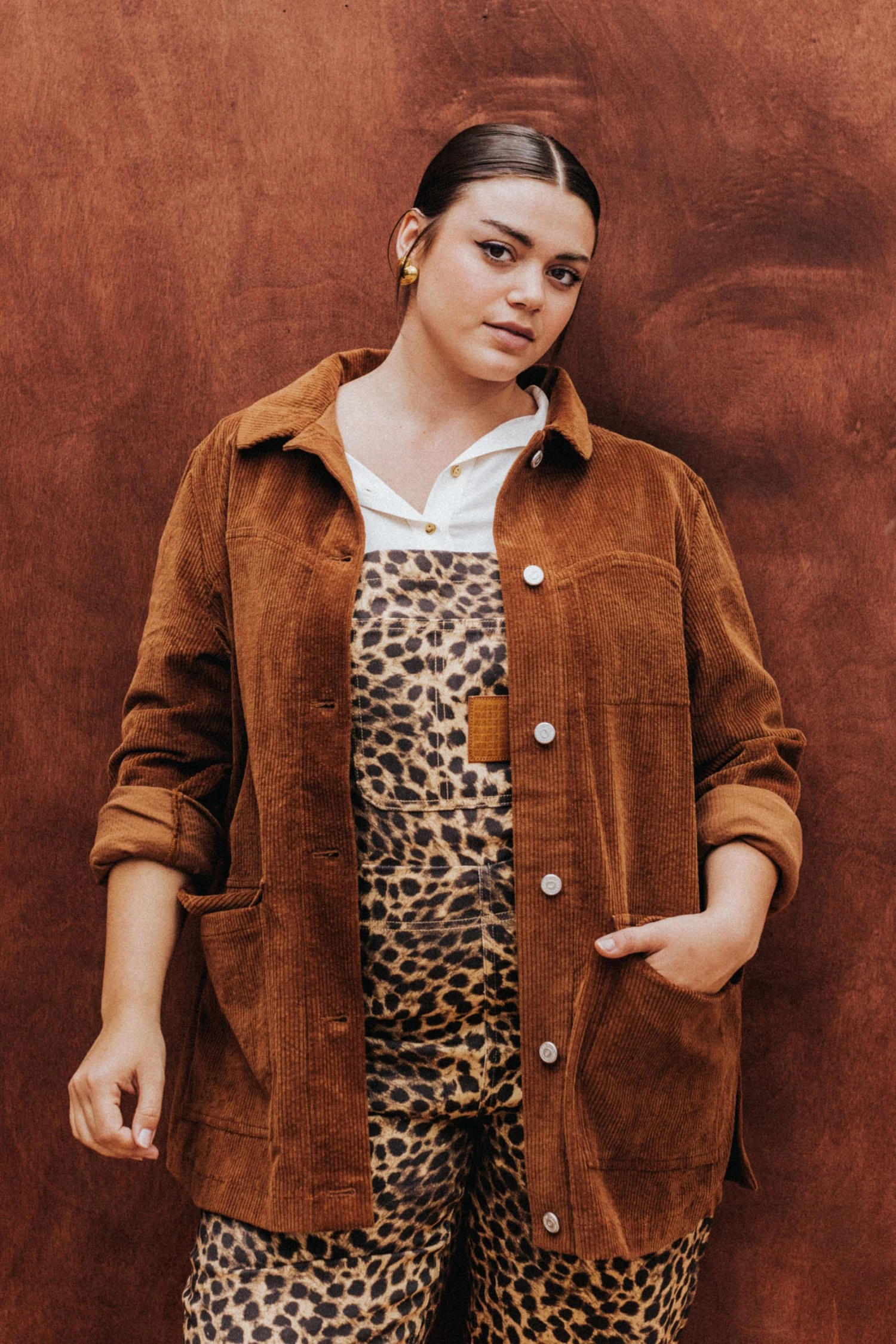 VESTE NINO VELOURS MACCHIATO 6 VESTE NINO VELOURS MACCHIATO – Image 6