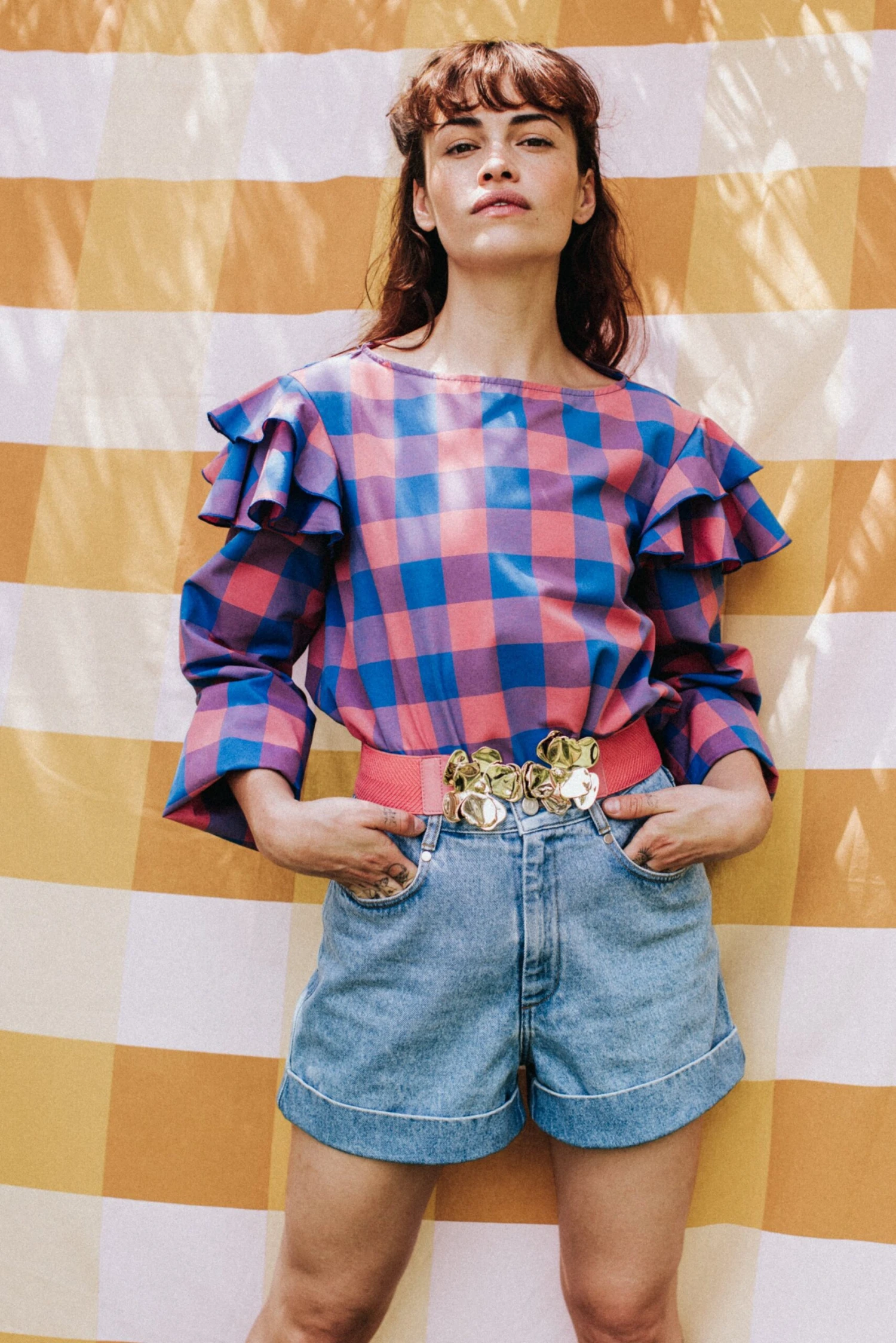 SHORT CARLOTTA LIGHT BLUE 1 SHORT CARLOTTA LIGHT BLUE