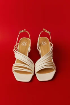 MULES LOULOU SNOW WHITE