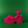 SANDALES PALOMA FUCHSIA