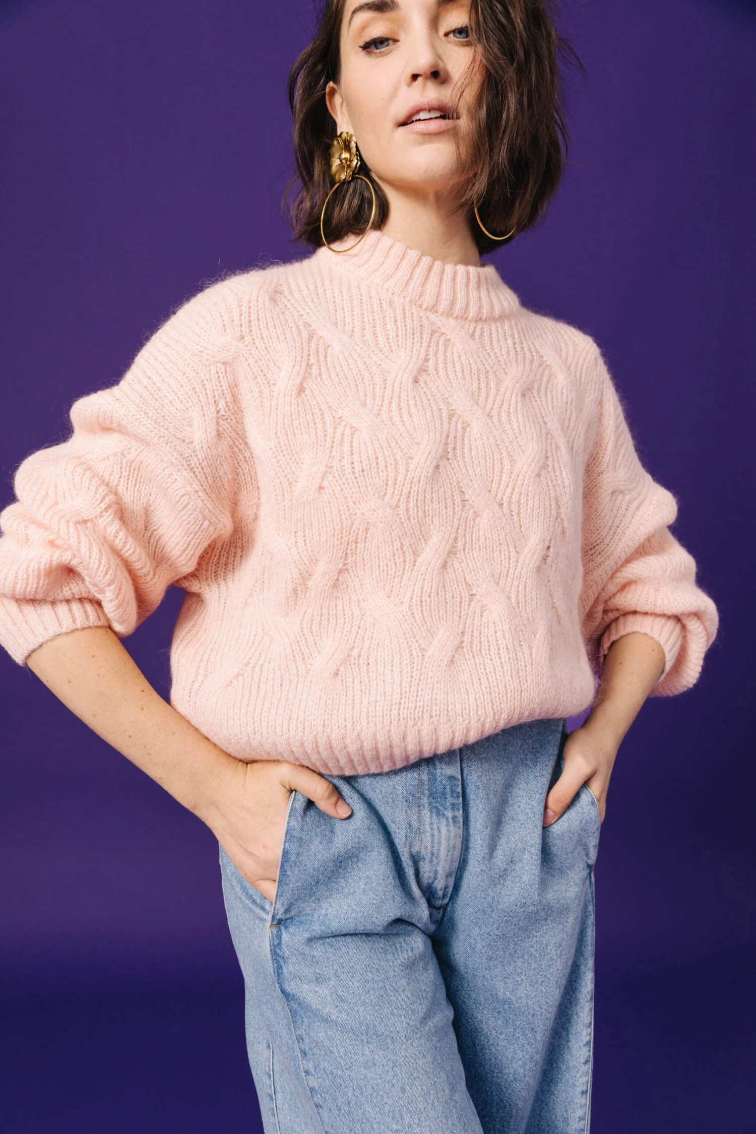 PULL VICKY ROSE PALE 3 PULL VICKY ROSE PALE – Image 3