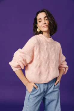 PULL VICKY ROSE PALE