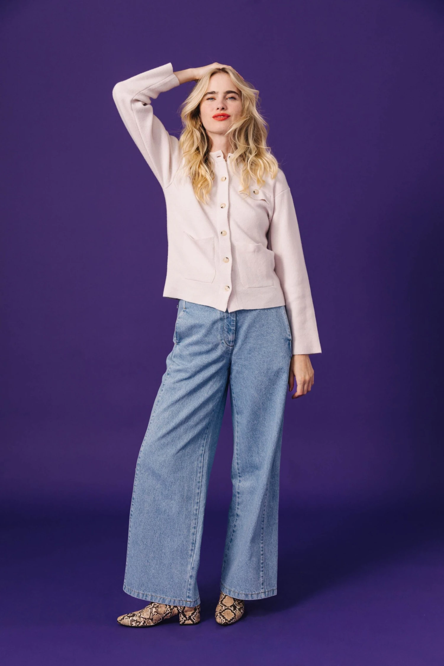 GILET MARCEL BLANC 6 GILET MARCEL BLANC – Image 6