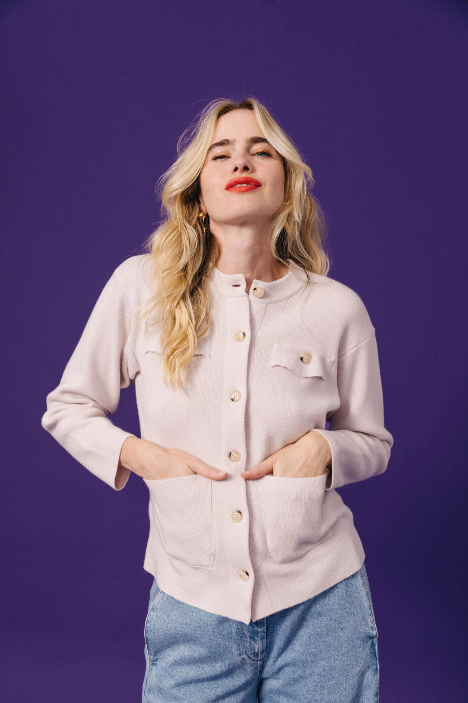 GILET MARCEL BLANC 3 GILET MARCEL BLANC – Image 3