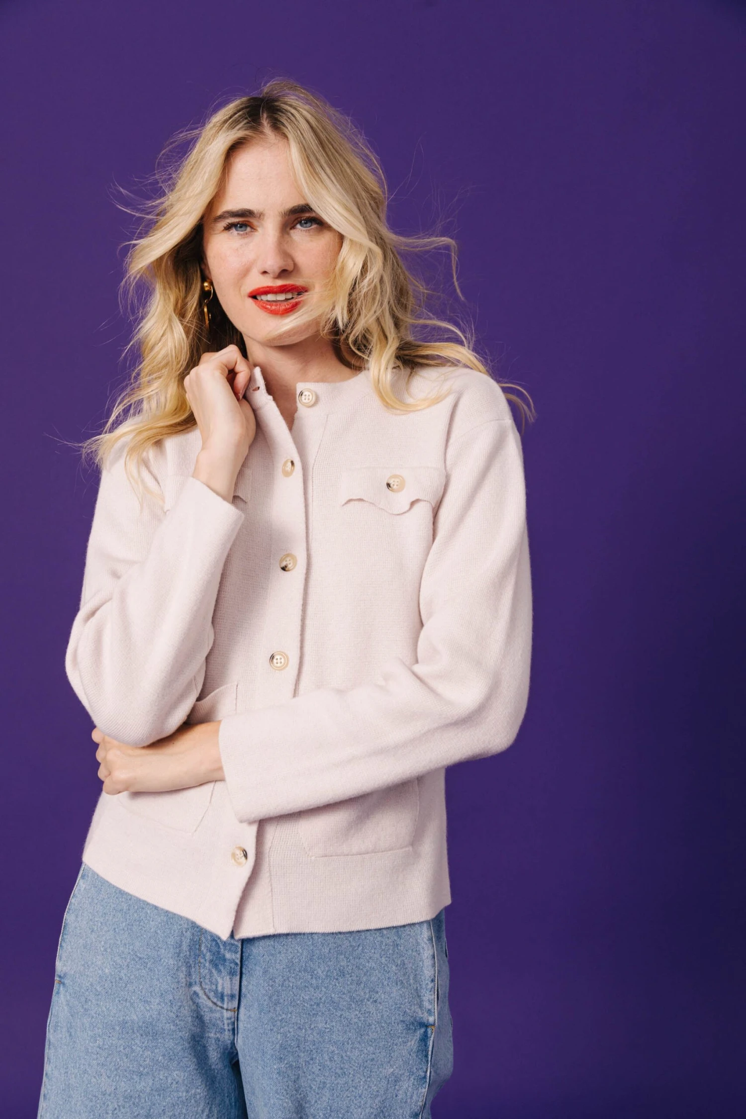 GILET MARCEL BLANC 2 GILET MARCEL BLANC – Image 2