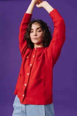 GILET MARCEL ROUGE -Citron Style Promos Boutique MML GoodtimesonlyCaptureONE0801 scaled