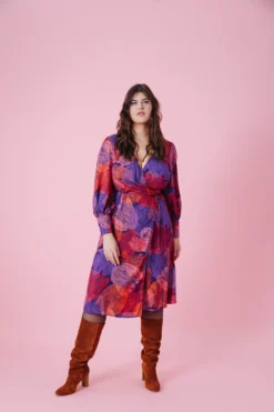 ROBE MARLA TULIPES -Citron Style Promos Boutique MML GoodtimesonlyCaptureONE1714 scaled