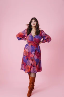 ROBE MARLA TULIPES -Citron Style Promos Boutique MML GoodtimesonlyCaptureONE1719 scaled