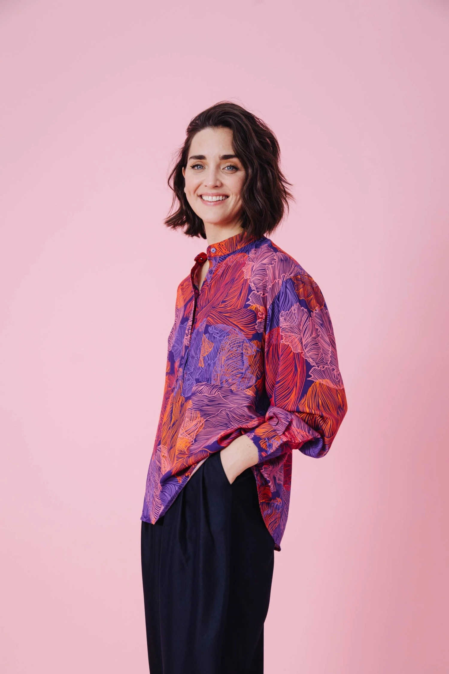 CHEMISE ALPHONSE TULIPES 4 CHEMISE ALPHONSE TULIPES – Image 4