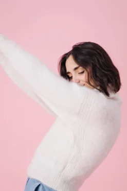 PULL MARIUS ECRU -Citron Style Promos Boutique MML GoodtimesonlyCaptureONE2472 scaled