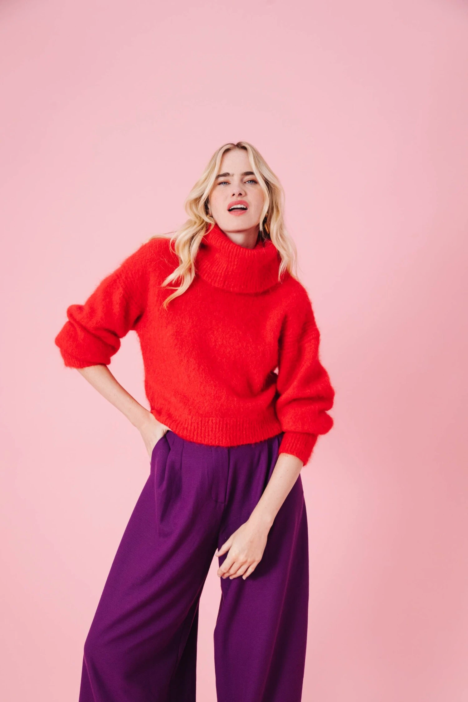 PULL MARIUS ROUGE 5 PULL MARIUS ROUGE – Image 5