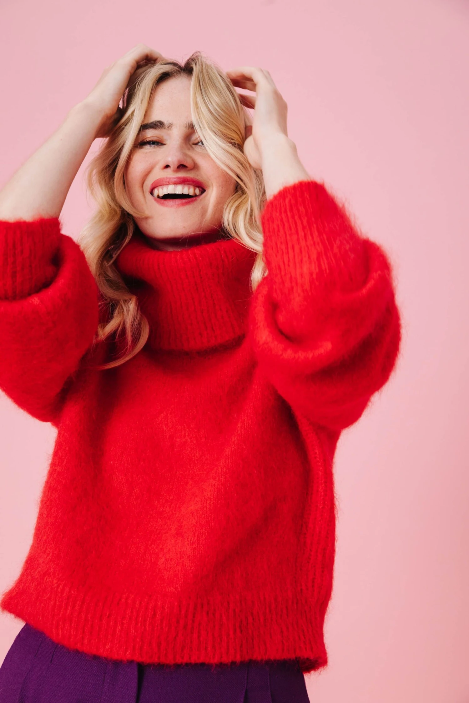 PULL MARIUS ROUGE 2 PULL MARIUS ROUGE – Image 2