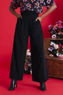 PANTALON HARYA NOIR -Citron Style Promos Boutique MML Lespermanents0022 scaled