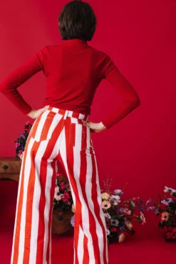 PANTALON DYLAN RED STRIPE -Citron Style Promos Boutique MML Lespermanents0046 3 scaled