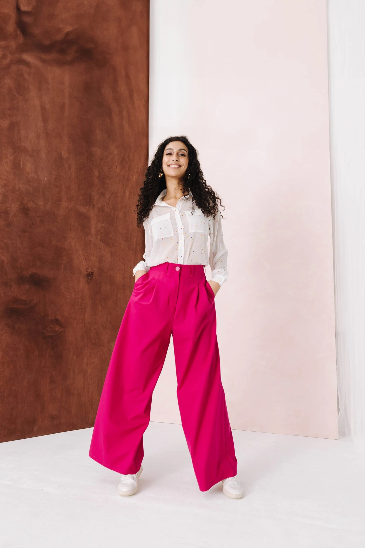 PANTALON HARYA FUCHSIA 1 PANTALON HARYA FUCHSIA