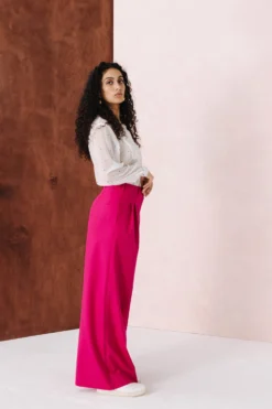 PANTALON HARYA FUCHSIA 8 PANTALON HARYA FUCHSIA -Citron Style Promos Boutique MML Lespermanents0069 scaled
