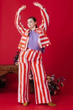 PANTALON DYLAN RED STRIPE -Citron Style Promos Boutique MML Lespermanents0071 scaled