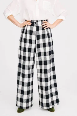 PANTALON HARYA VICHY NOIR & BLANC -Citron Style Promos Boutique MML Lespermanents0076 24fdfa7e c084 4b65 a522 109755f94ff1 scaled