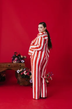 PANTALON DYLAN RED STRIPE -Citron Style Promos Boutique MML Lespermanents0078 scaled