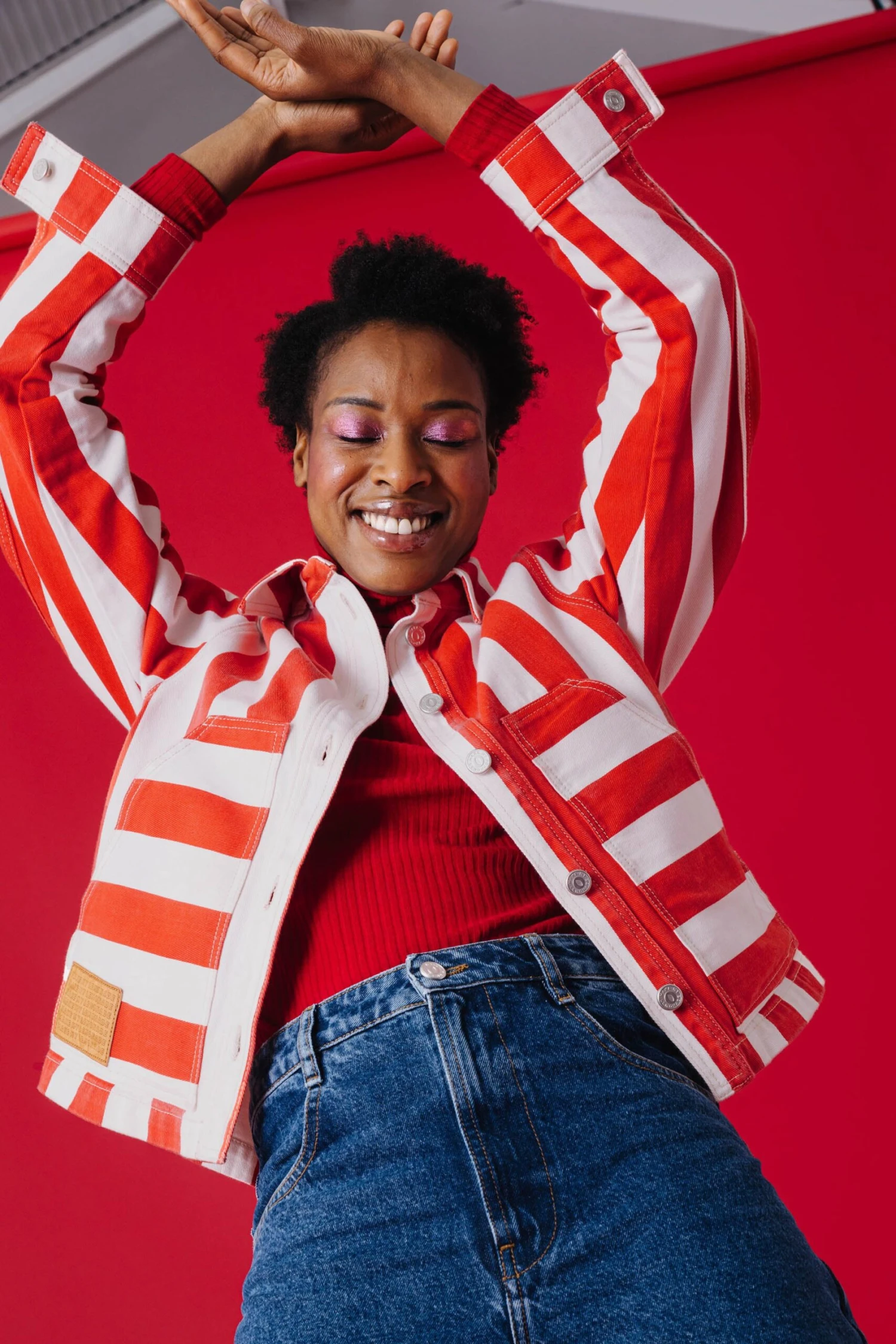 VESTE OTIS RED STRIPE 5 VESTE OTIS RED STRIPE – Image 5