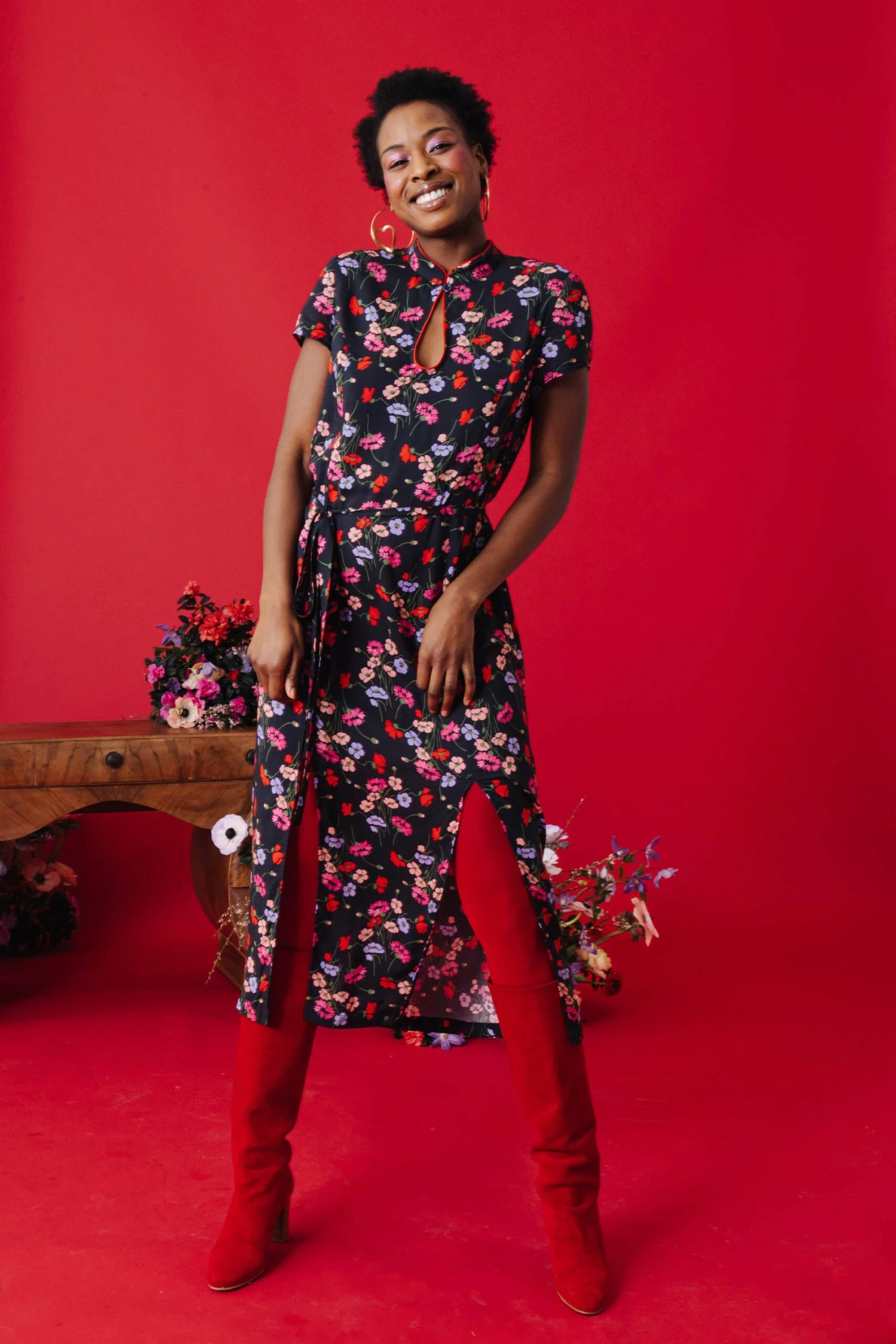 ROBE DENIZ POPPY 6 ROBE DENIZ POPPY – Image 6