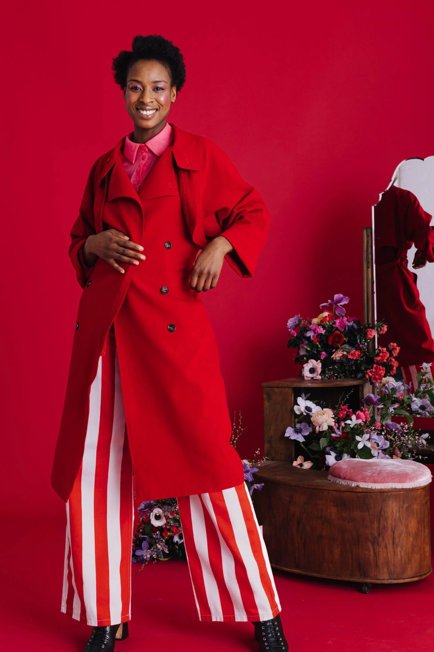 TRENCH RAOUL RED 2 TRENCH RAOUL RED – Image 2