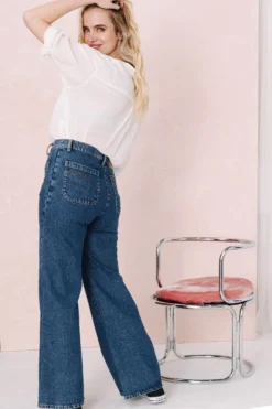 JEANS JACOB NEW MEDIUM BLUE -Citron Style Promos Boutique MML Lespermanents0184 scaled