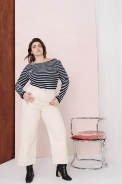 JEANS NELSON OFF WHITE -Citron Style Promos Boutique MML Lespermanents0201 scaled