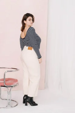 JEANS NELSON OFF WHITE -Citron Style Promos Boutique MML Lespermanents0209 scaled