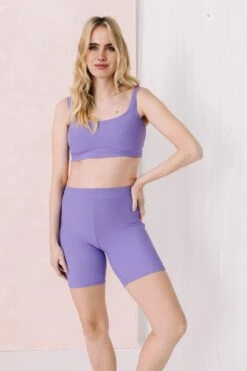 CYCLISTE NAMI LILAS -Citron Style Promos Boutique MML Lespermanents1271