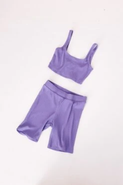 CYCLISTE NAMI LILAS -Citron Style Promos Boutique MML Lespermanents1311