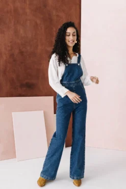 SALOPETTE FIONA MEDIUM BLUE -Citron Style Promos Boutique MML Lespermanents1635 scaled