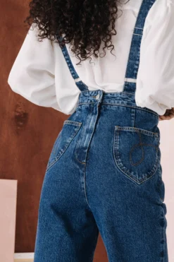 SALOPETTE FIONA MEDIUM BLUE -Citron Style Promos Boutique MML Lespermanents1658 scaled