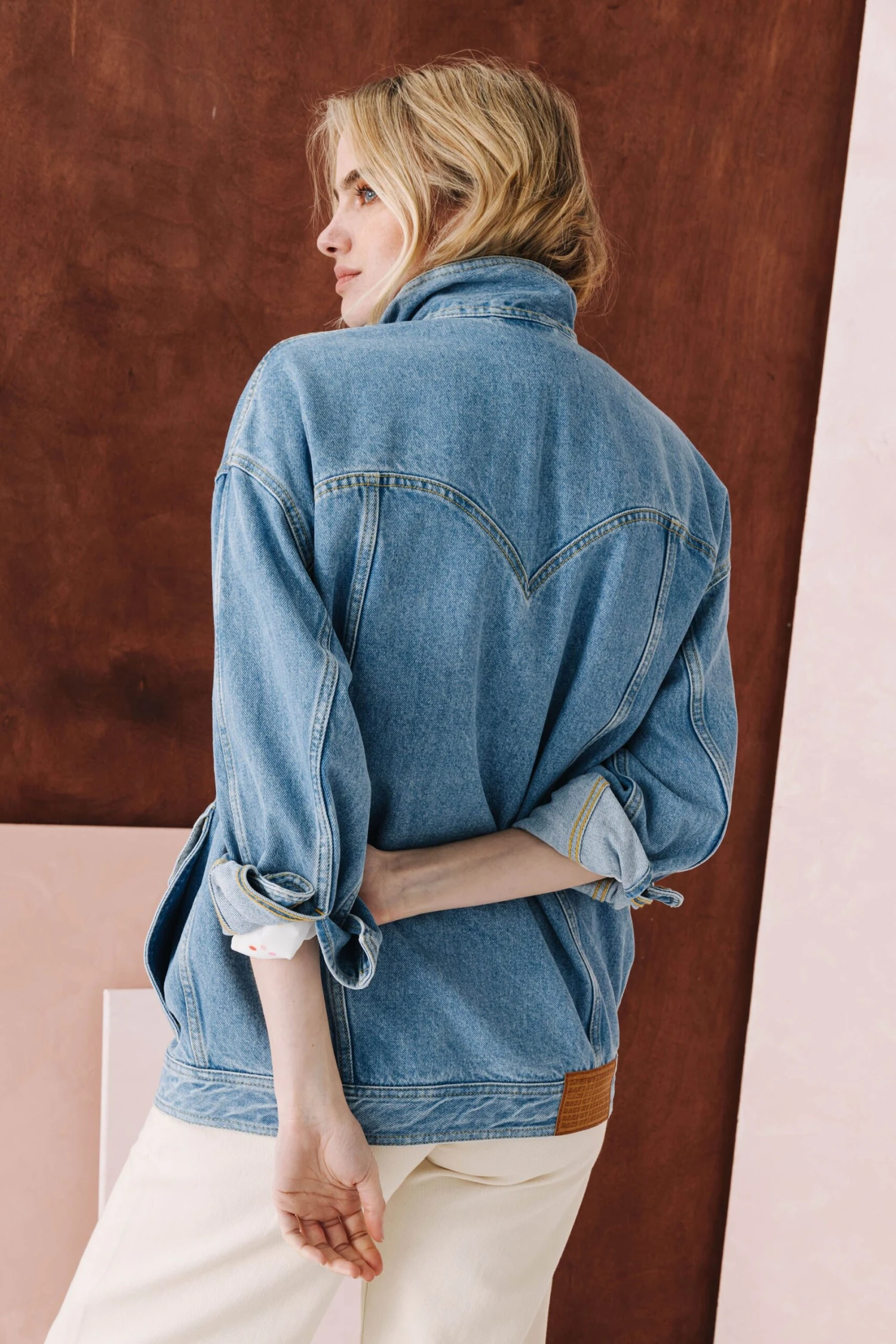 VESTE MAX LIGHT BLUE 4 VESTE MAX LIGHT BLUE – Image 4