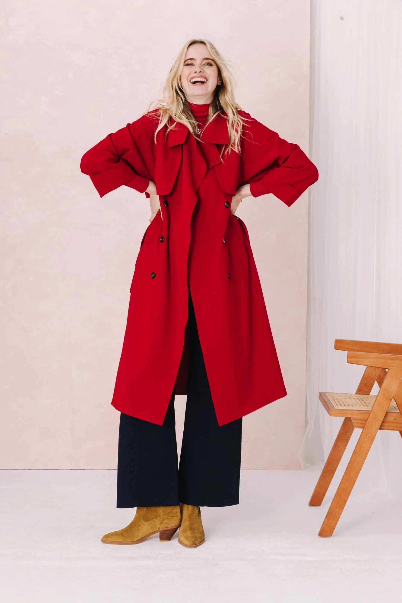 TRENCH RAOUL RED 4 TRENCH RAOUL RED – Image 4