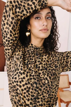 CHEMISE CHARLIE LEOPARD