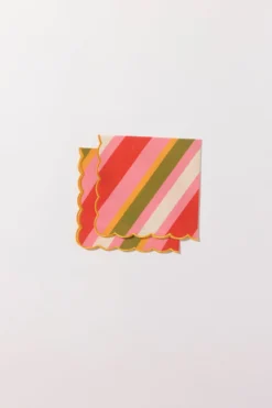 LOT DE 2 SERVIETTES KATE MULTICO -Citron Style Promos Boutique MML3002249466 scaled