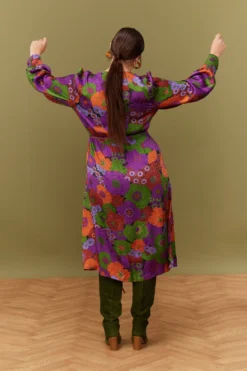 ROBE MARLA AUTUMN BLOSSOM -Citron Style Promos Boutique MML 010823 LOOKBOOK 0218 scaled