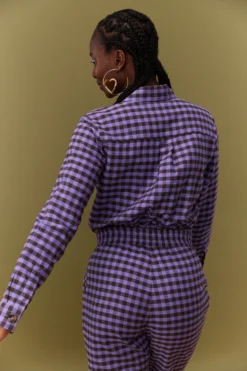 COMBI VLADIMIR VICHY LILAS -Citron Style Promos Boutique MML 010823 LOOKBOOK 0263 scaled