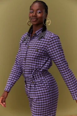 COMBI VLADIMIR VICHY LILAS -Citron Style Promos Boutique MML 010823 LOOKBOOK 0264 scaled