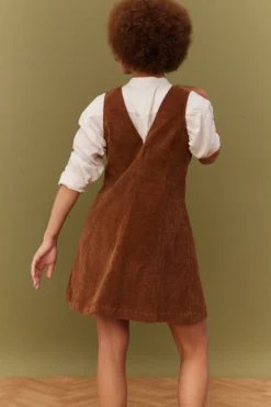 ROBE MAO VELOURS MACCHIATO -Citron Style Promos Boutique MML 010823 LOOKBOOK 0324 scaled