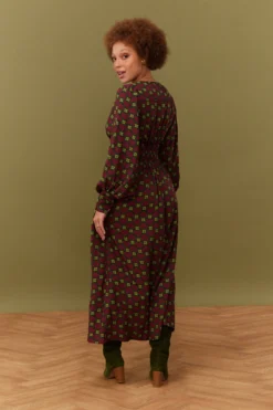 ROBE NATACHA FLOWER ROMANCE -Citron Style Promos Boutique MML 010823 LOOKBOOK 0539 scaled