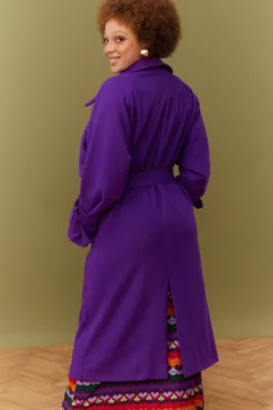 MANTEAU HENDRIKS PURPLE -Citron Style Promos Boutique MML 010823 LOOKBOOK 0731 scaled