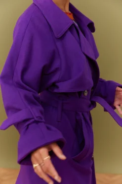 MANTEAU HENDRIKS PURPLE -Citron Style Promos Boutique MML 010823 LOOKBOOK 0732 scaled