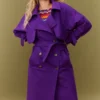MANTEAU HENDRIKS PURPLE