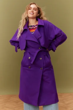 MANTEAU HENDRIKS PURPLE