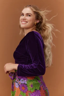 BODY MELODY VELOURS PURPLE -Citron Style Promos Boutique MML 010823 LOOKBOOK 1498 scaled