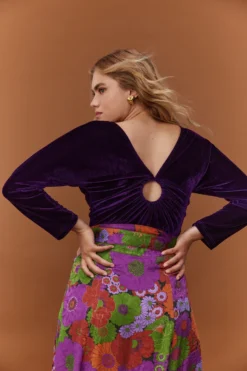 BODY MELODY VELOURS PURPLE -Citron Style Promos Boutique MML 010823 LOOKBOOK 1504 scaled