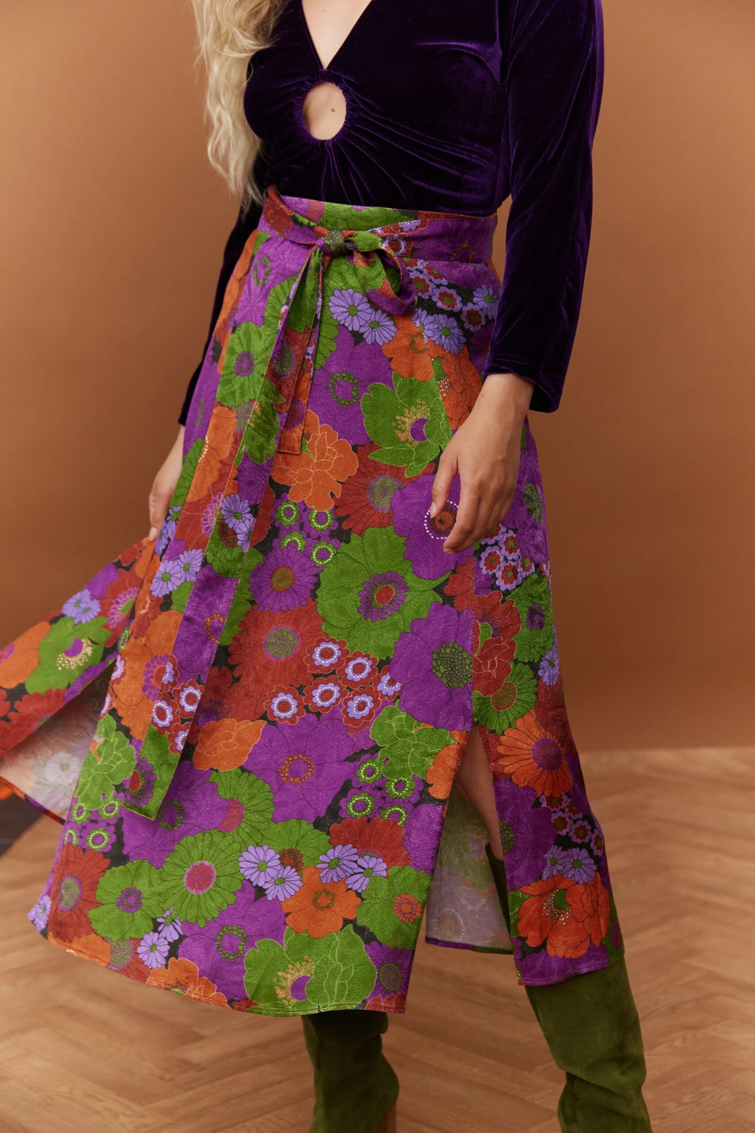 JUPE SAMANTHA AUTUMN BLOSSOM 3 JUPE SAMANTHA AUTUMN BLOSSOM – Image 3